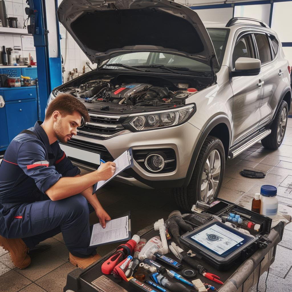 Плановое техническое обслуживание Chery Tiggo 8