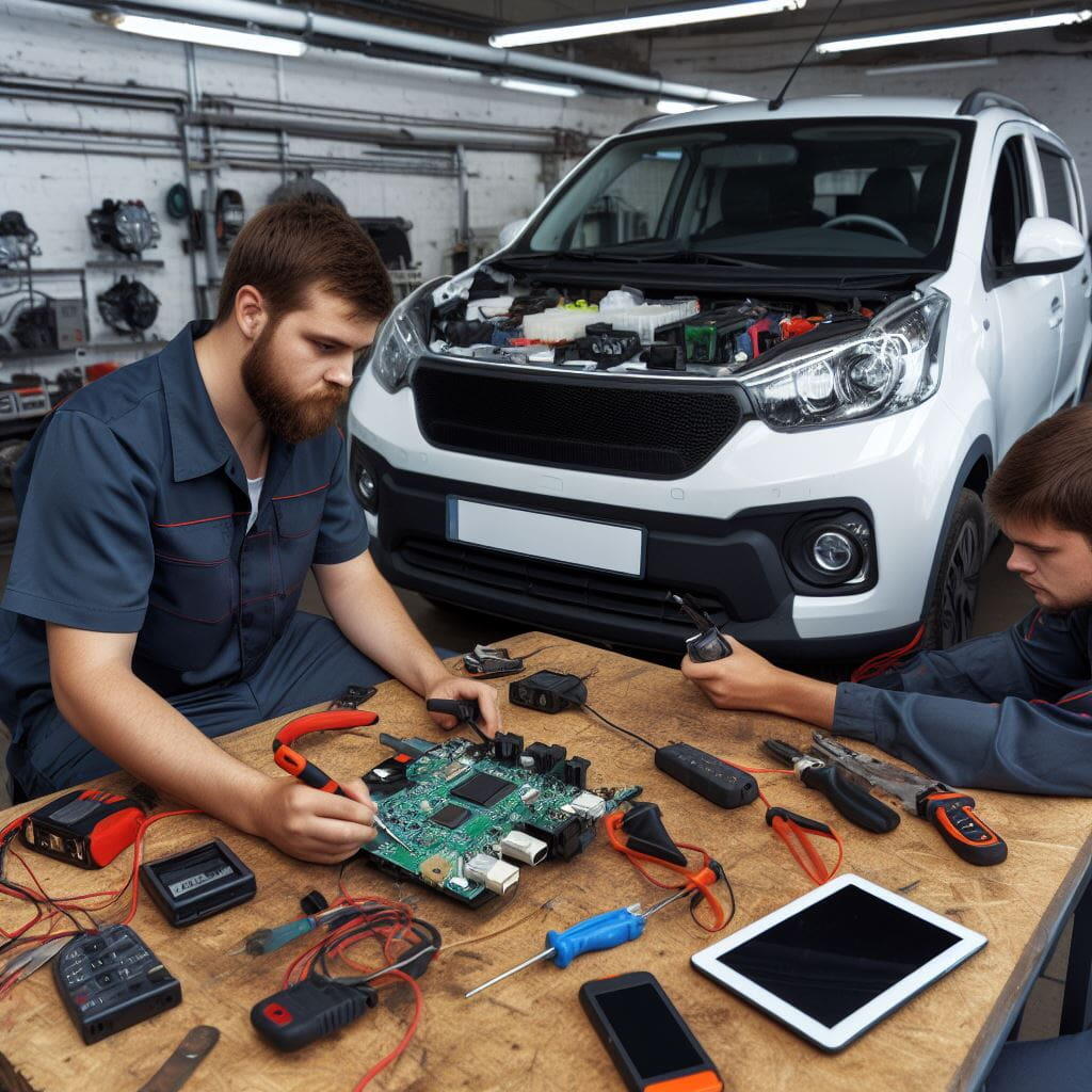 Ремонт электрических систем Chery Tiggo 4 Pro