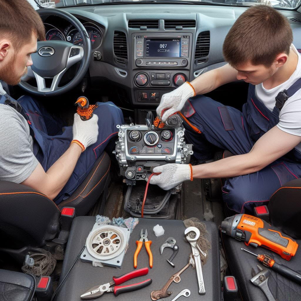 Ремонт кондиционера и отопления Chery Tiggo 7 Pro Max