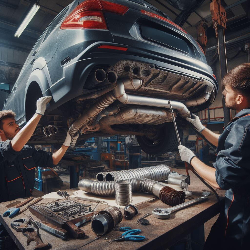 Ремонт выхлопной системы Chery Arrizo