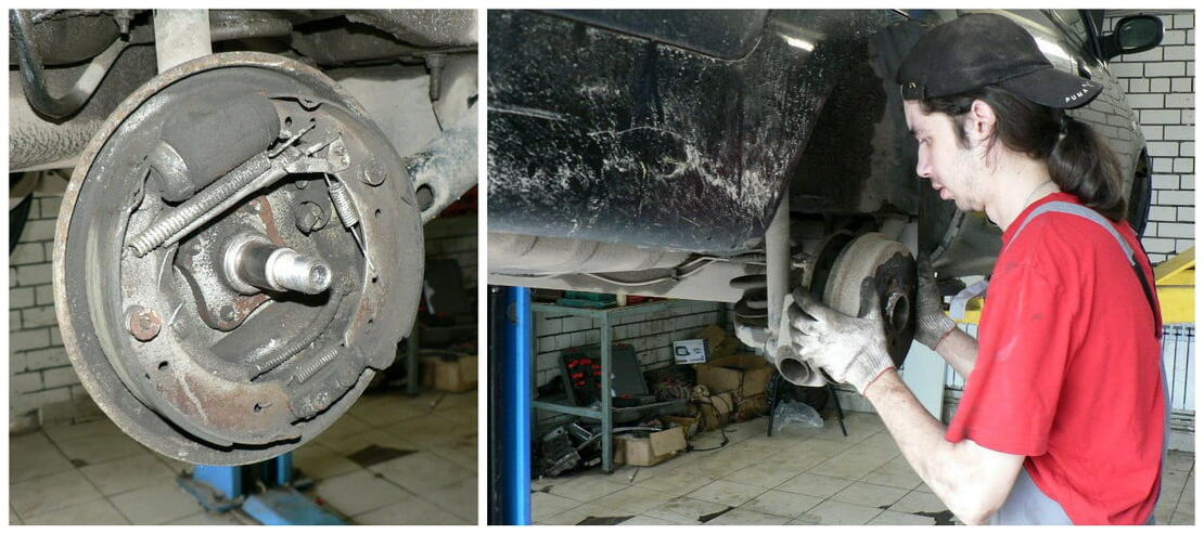 Замена колодок на Chery Arrizo